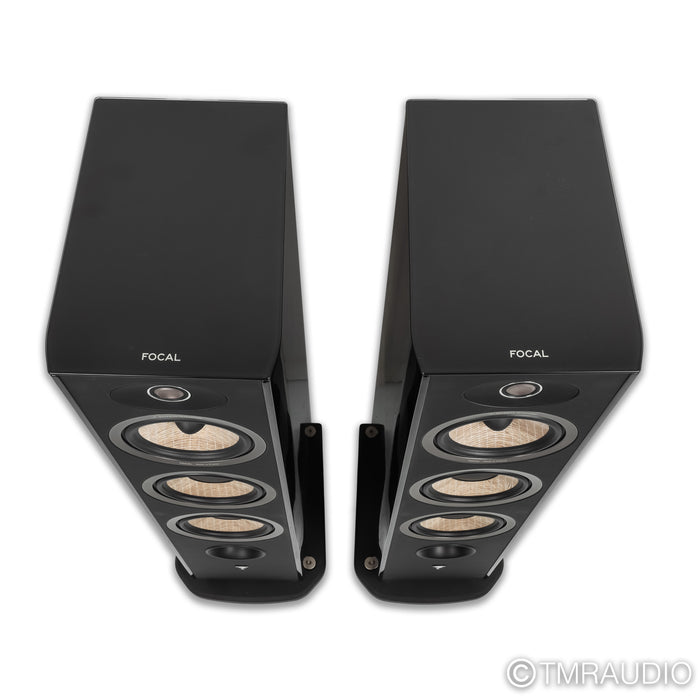 Focal Aria Evo X No. 2 Floorstanding Speakers; Black High Gloss Pair