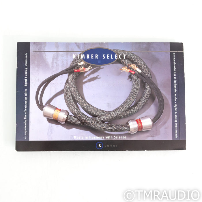 Kimber Kable Select KS1111 XLR Cables; 1m Pair Balanced Interconnects