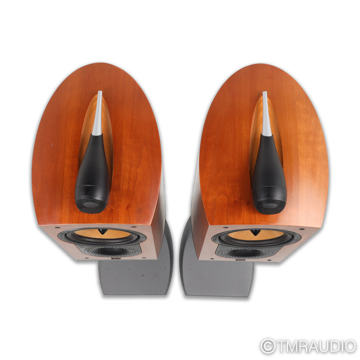 Bowers & Wilkins Nautilus 805 Bookshelf Speakers with Stands; Cherrywood Pair
