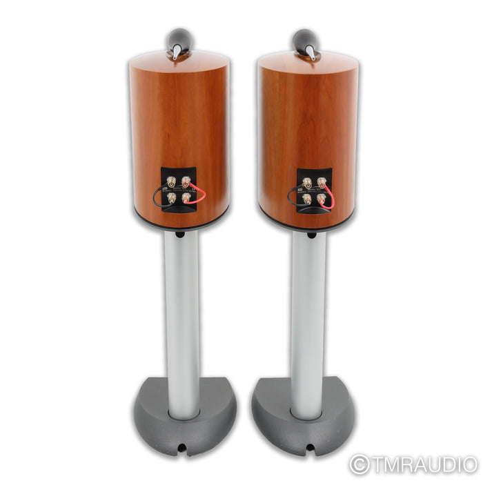 Bowers & Wilkins Nautilus 805 Bookshelf Speakers with Stands; Cherrywood Pair
