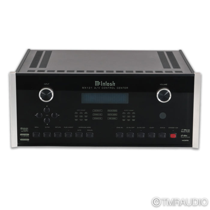 McIntosh MX121 7.2 Channel Home Theater Surround Processor; MM Phono