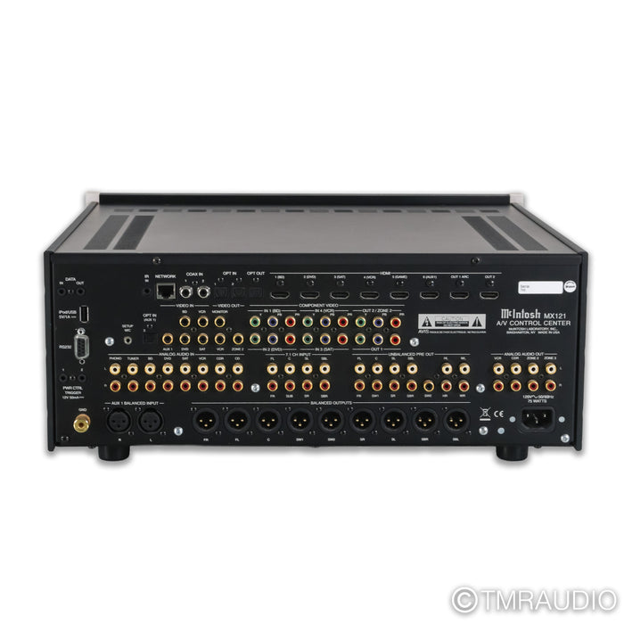 McIntosh MX121 7.2 Channel Home Theater Surround Processor; MM Phono