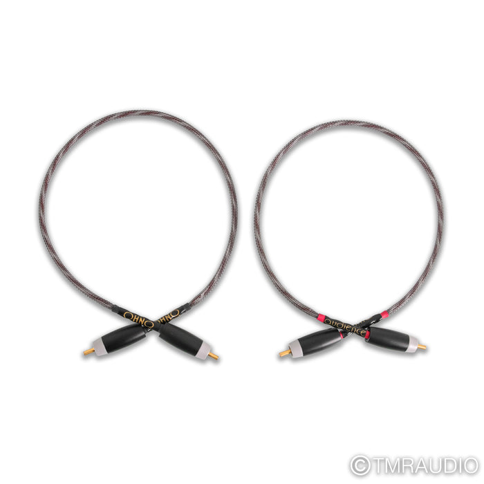 Audience OHNO RCA Cables; 0.5m Pair Interconnects