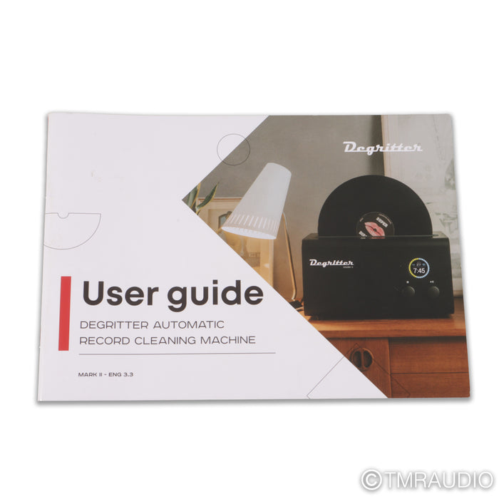 Degritter MKII Ultrasonic Record Cleaning Machine