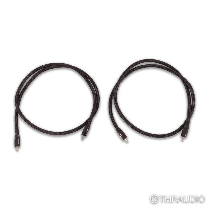AudioQuest Mackenzie RCA Cables; 1m Pair Interconnects