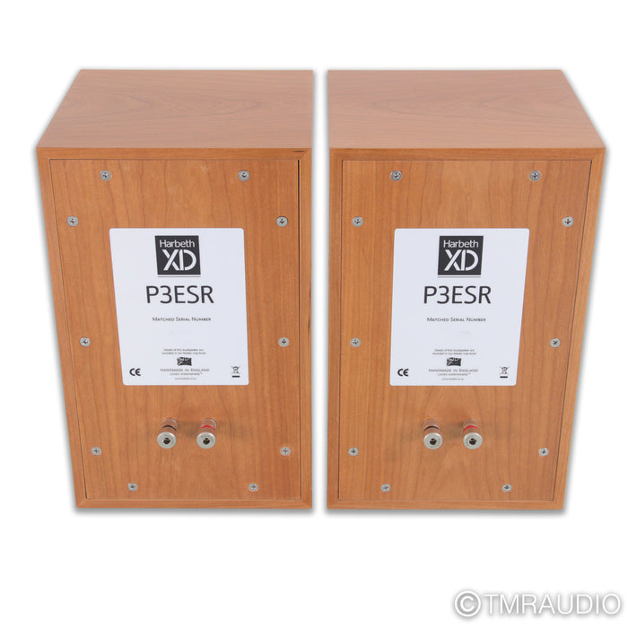 Harbeth P3ESR XD Bookshelf Speakers; Cherry Pair