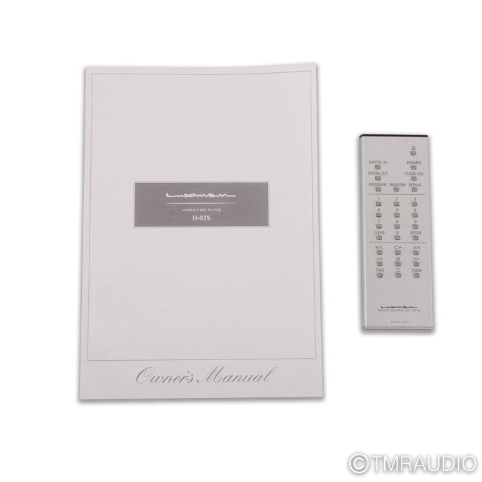 Luxman D-03X CD Player