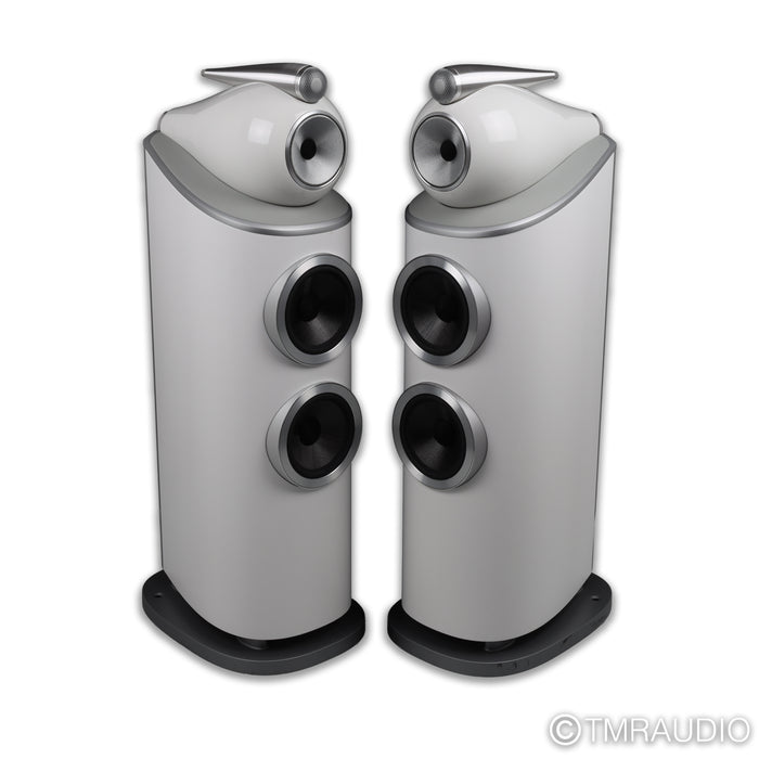 Bowers & Wilkins 803 D4 Floorstanding Speakers; White Pair