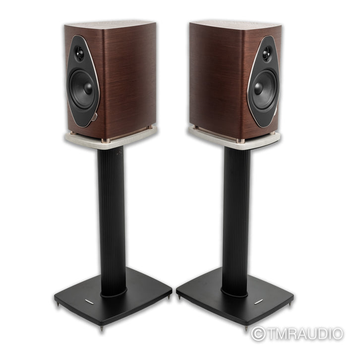 Sonus Faber Sonetto II G2 Bookshelf Speakers; Pair w/ G1 Stands