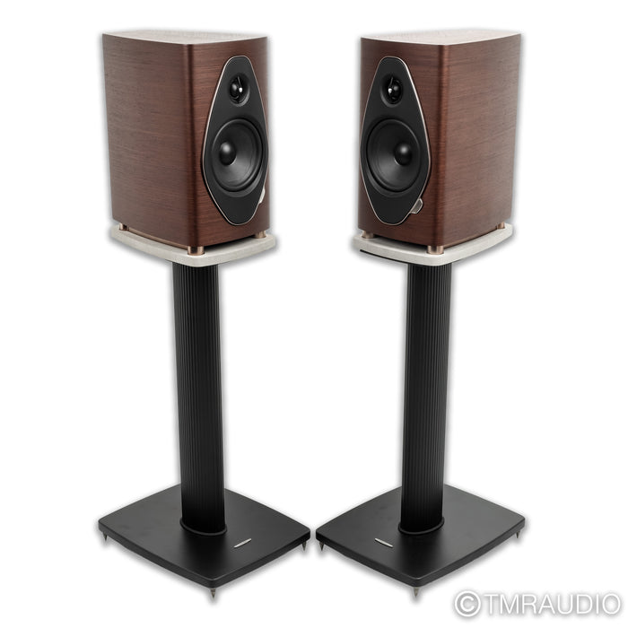 Sonus Faber Sonetto II G2 Bookshelf Speakers; Pair w/ G1 Stands