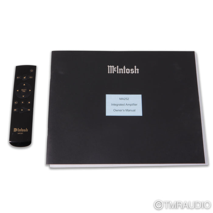McIntosh MA252 Stereo Integrated Hybrid Tube Amplifier; MA-252