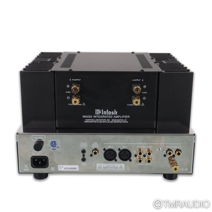 McIntosh MA252 Stereo Integrated Hybrid Tube Amplifier; MA-252