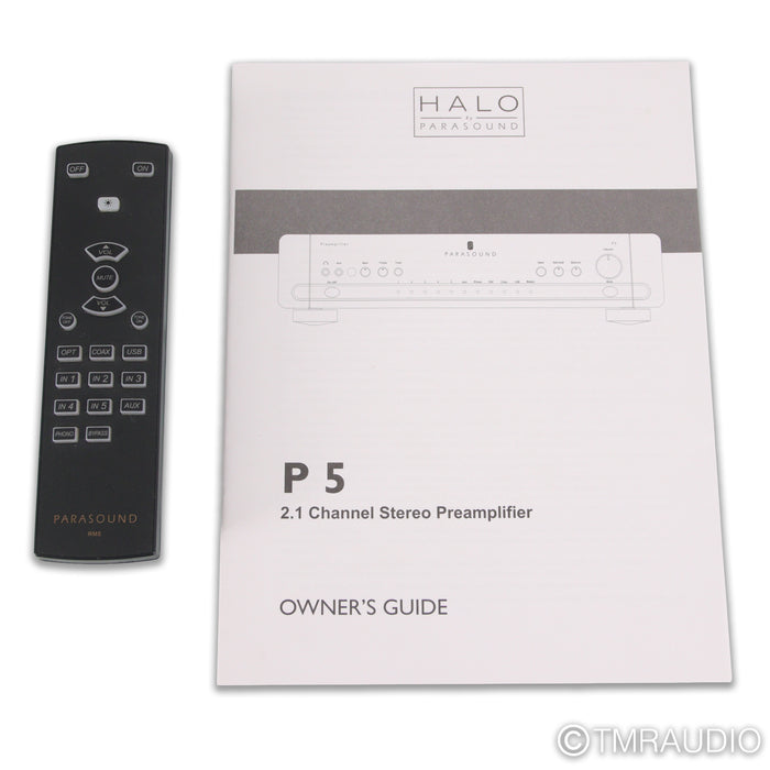 Parasound Halo P5 Stereo Preamplifier; MM / MC Phono