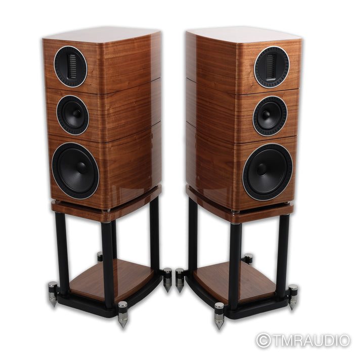 Wharfedale Elysian 2 Bookshelf Speakers; Walnut Pair with Stands