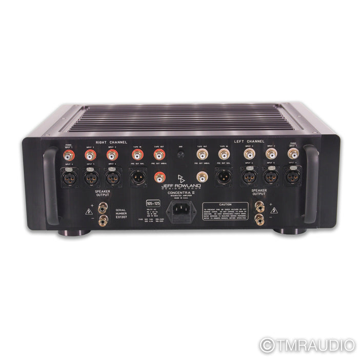 Jeff Rowland Design Concentra II Stereo Integrated Amplifier