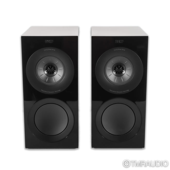 KEF R3 Meta Bookshelf Speakers; Black Pair