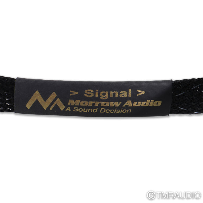 Morrow Audio MA-6 XLR Cables; 1m Pair Balanced Interconnects