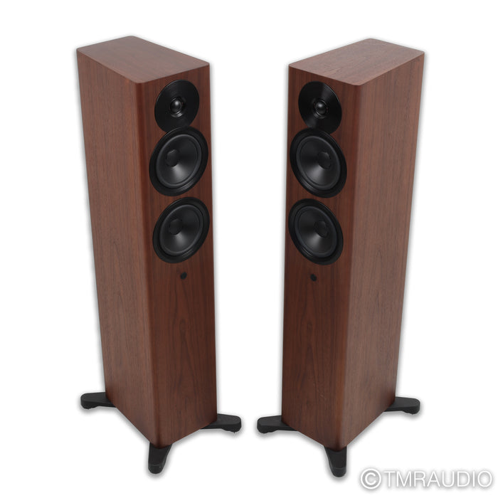 Dynaudio Focus 30  Active Floorstanding Speakers; Walnut Pair
