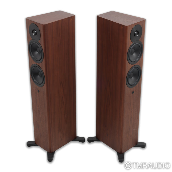 Dynaudio Focus 30  Active Floorstanding Speakers; Walnut Pair