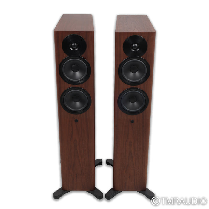 Dynaudio Focus 30  Active Floorstanding Speakers; Walnut Pair