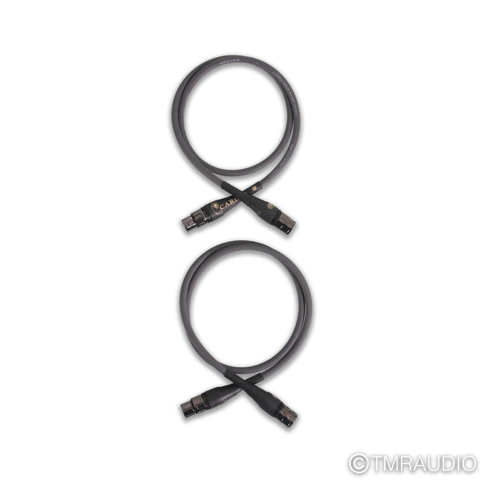 Cardas Iridium XLR Cables; 1m Pair Balanced Interconnects (Open Box)