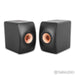 KEF LS50 Wireless II Active Bookshelf Speakers; Black Pair