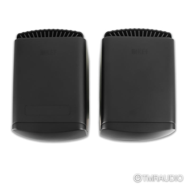 KEF LS50 Wireless II Active Bookshelf Speakers; Black Pair