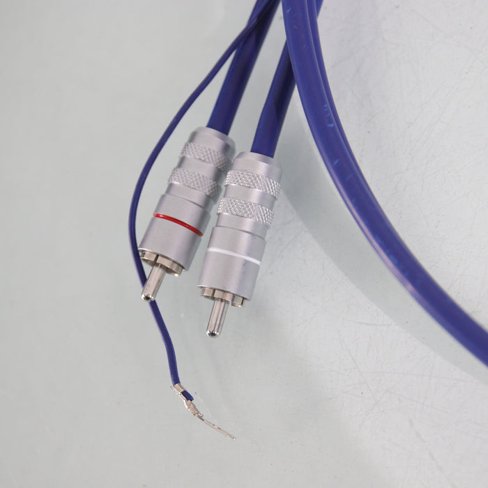 Oyaide Electric PA-2075 DR V2 Tonearm Cable; 1.2m Interconnect 5-Pin to RCA