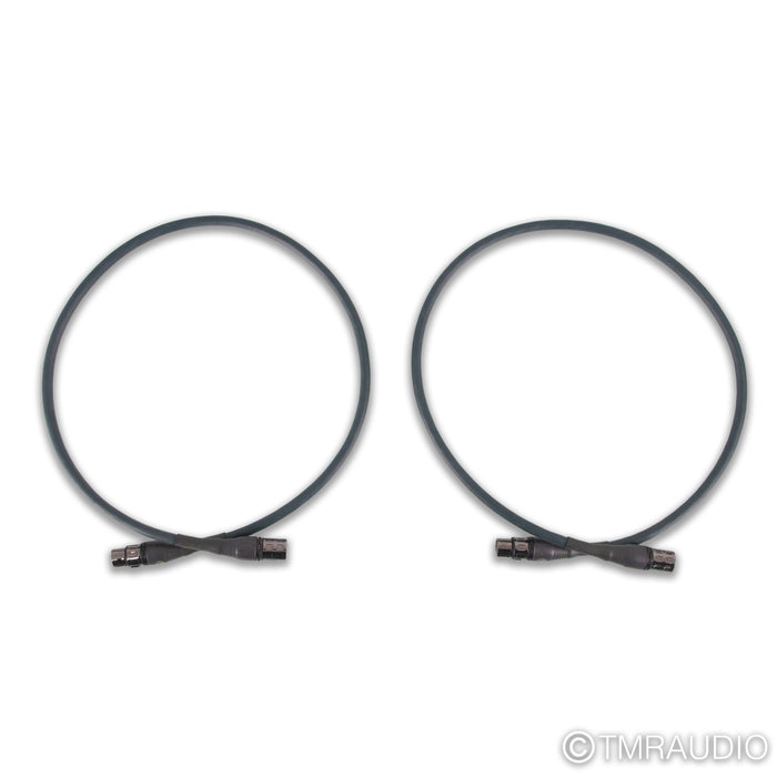 Cardas Parsec XLR Cables; 1m Pair Balanced Interconnects