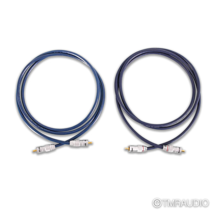 DH Labs Silver Sonic BL-1 Series II RCA Cables; 1.5m Pair Interconnects