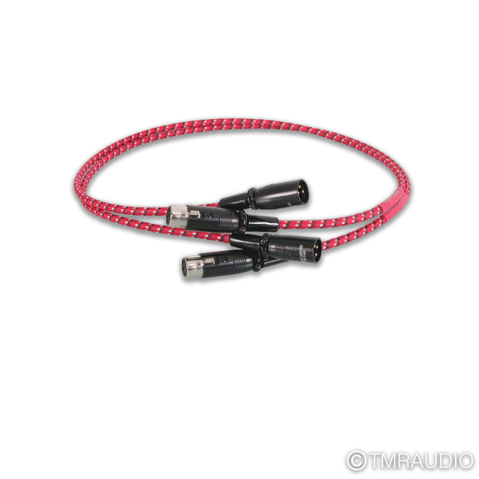 DH Labs Silver Sonic Revelation XLR Cables; 1m Pair Balanced Interconnects