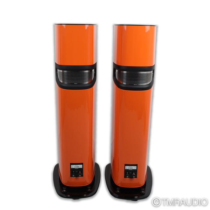 Focal Sopra No. 2 Floorstanding Speakers; Orange Pair
