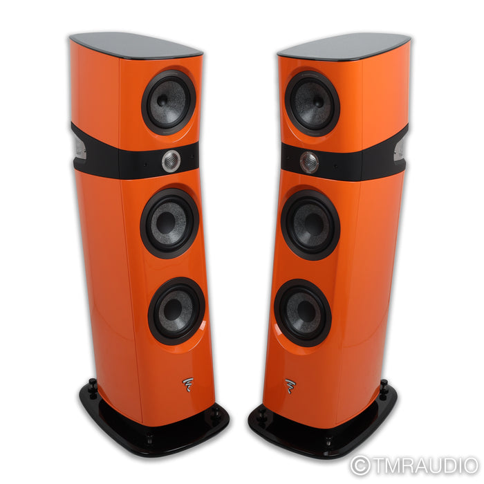 Focal Sopra No. 2 Floorstanding Speakers; Orange Pair