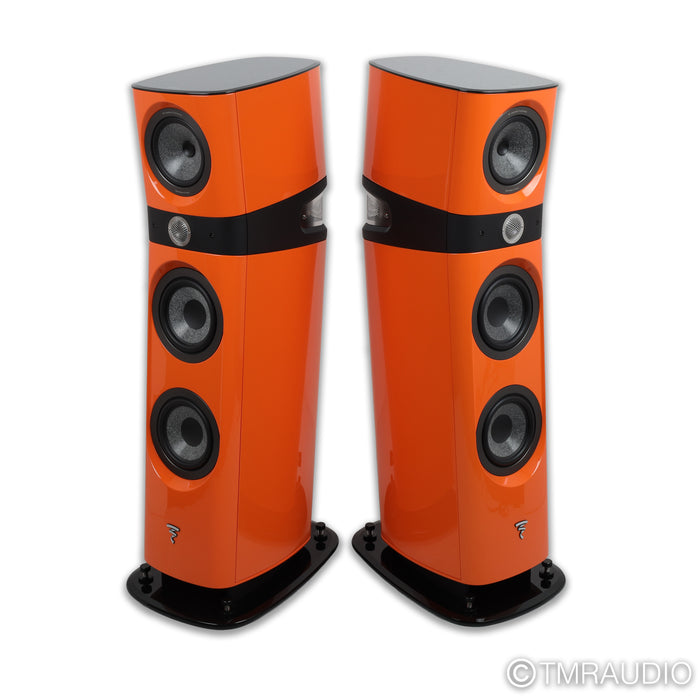 Focal Sopra No. 2 Floorstanding Speakers; Orange Pair