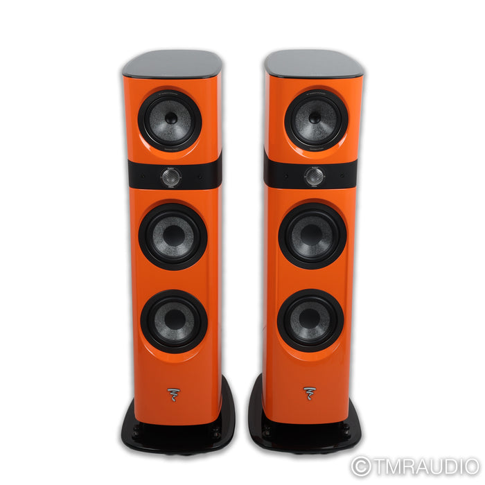 Focal Sopra No. 2 Floorstanding Speakers; Orange Pair
