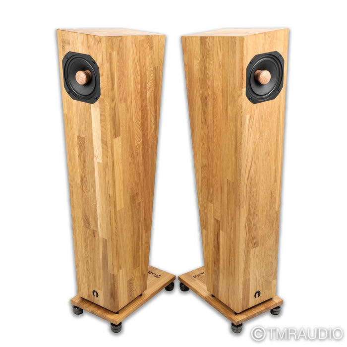 Closer Acoustics Forlane Floorstanding Speakers; Oak Pair