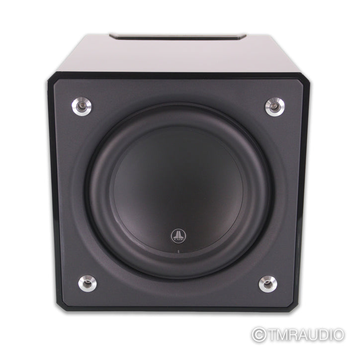 JL Audio E-Sub E-110 10" Powered Subwoofer; Gloss Black