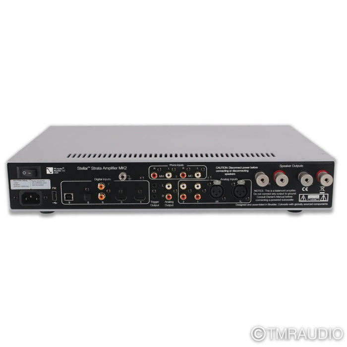 PS Audio Stellar Strata MK2 Stereo Integrated Amplifier; MM / MC Phono
