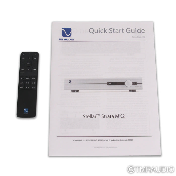 PS Audio Stellar Strata MK2 Stereo Integrated Amplifier; MM / MC Phono