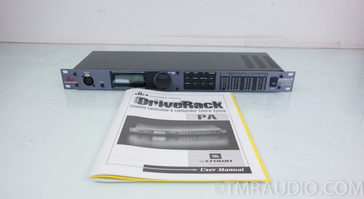 dbx DriveRack PA Equalizer in Factory Box