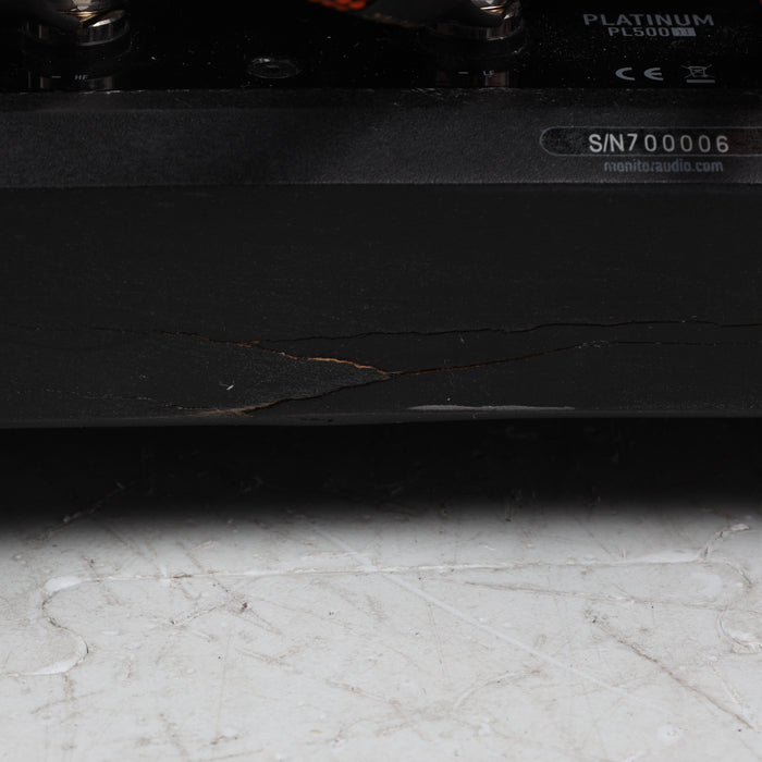 Monitor Audio Platinum PL500 II Floorstanding Speakers; Piano Black Pair