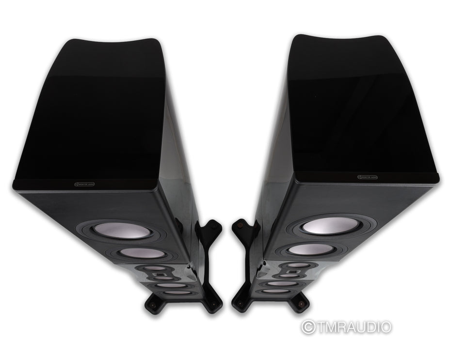 Monitor Audio Platinum PL500 II Floorstanding Speakers; Piano Black Pair