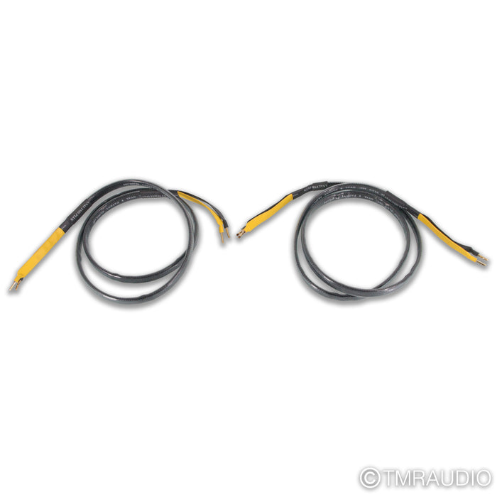 Analysis Plus Black Mesh Oval 9 Speaker Cables; 6ft Pair