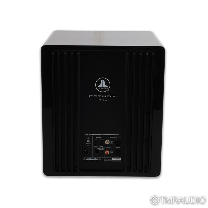 JL Audio Fathom F113v2 13.5" Powered Subwoofer; Gloss Black