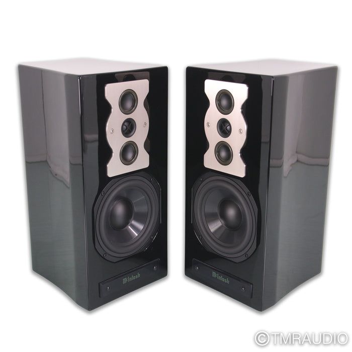 McIntosh XR50 Bookshelf Speakers; Black Pair