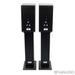 Jean-Marie Reynaud Bliss Jubilé Bookshelf Speakers; Black Pair with Stands