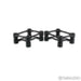 IsoAcoustics Aperta Isolation Stand; Black Pair (Open Box)