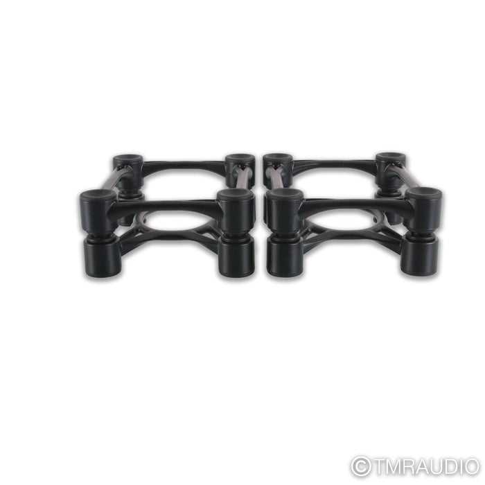IsoAcoustics Aperta Isolation Stand; Black Pair (Open Box)
