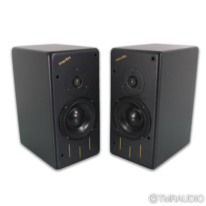 Merlin TSM mmi Bookshelf Speakers; Black Pebble Pair