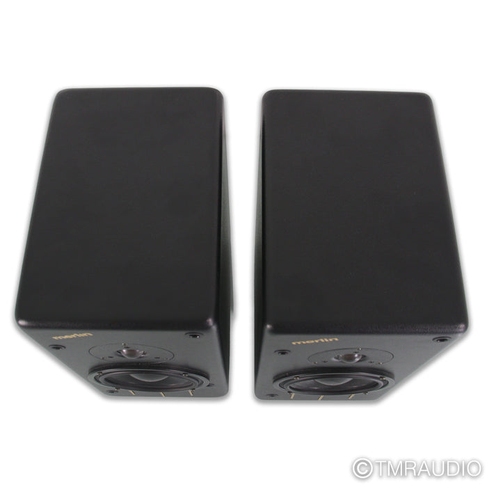Merlin TSM mmi Bookshelf Speakers; Black Pebble Pair